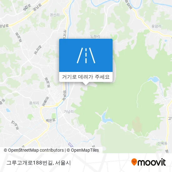 그루고개로188번길 지도
