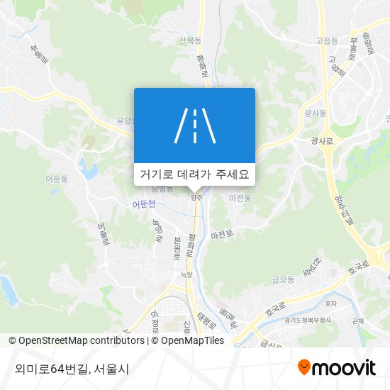 외미로64번길 지도