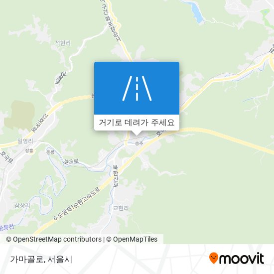 가마골로 지도