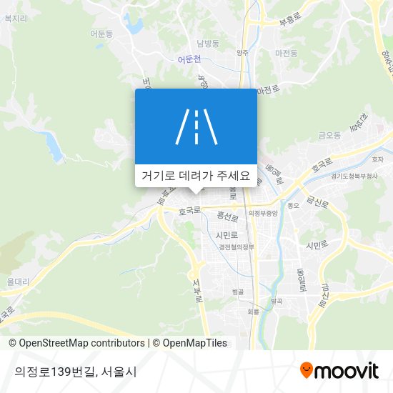 의정로139번길 지도