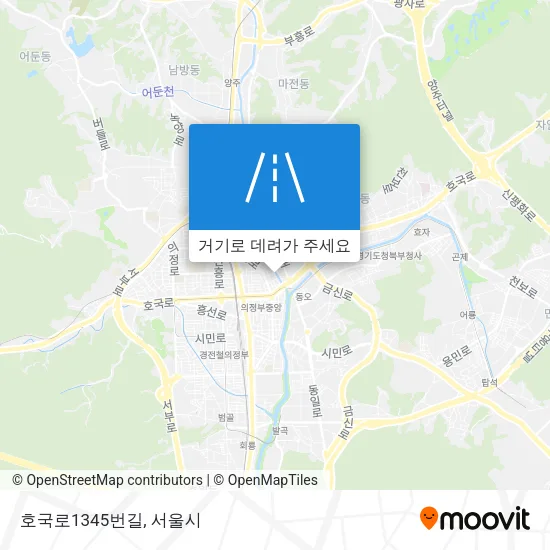 호국로1345번길 지도