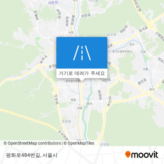 평화로484번길 지도