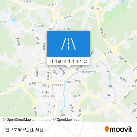 천보로553번길 지도