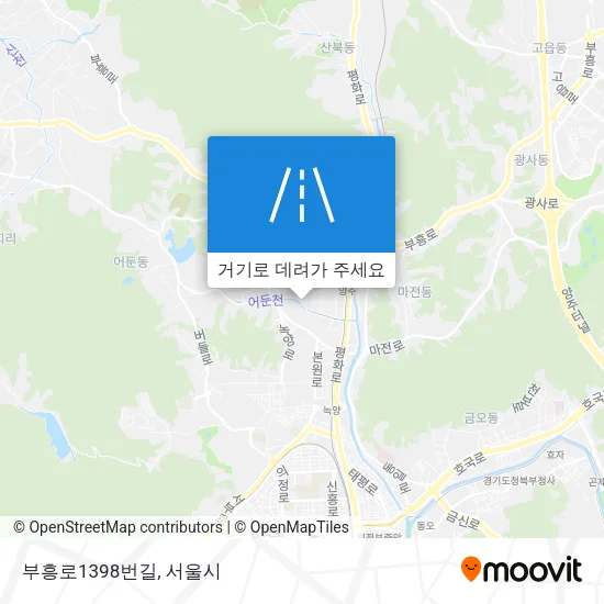 부흥로1398번길 지도