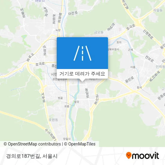 경의로187번길 지도