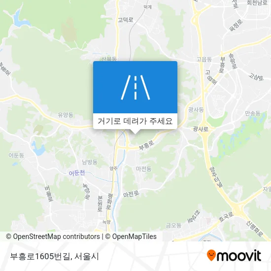 부흥로1605번길 지도