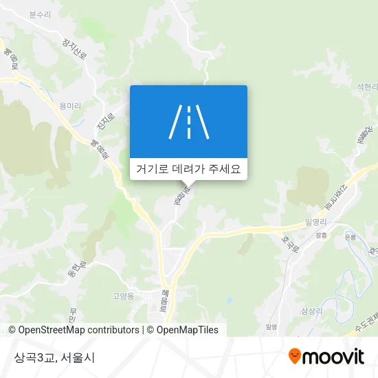 상곡3교 지도
