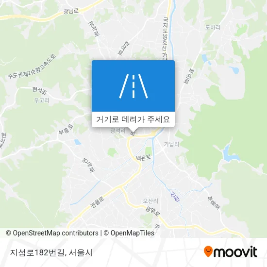 지섬로182번길 지도