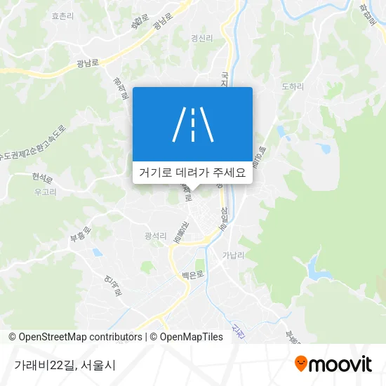 가래비22길 지도