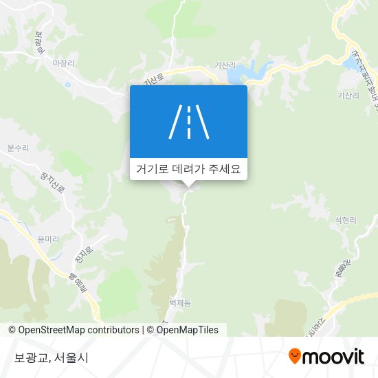 보광교 지도