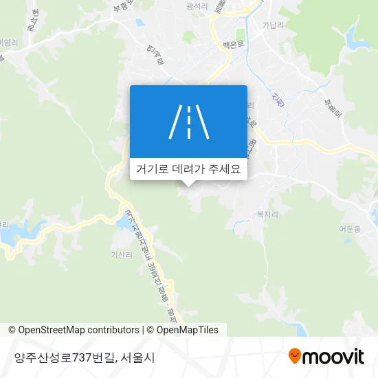 양주산성로737번길 지도