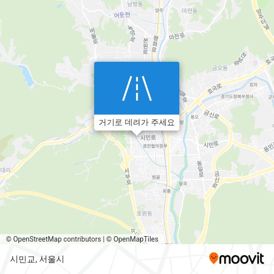 시민교 지도