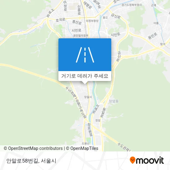 안말로58번길 지도