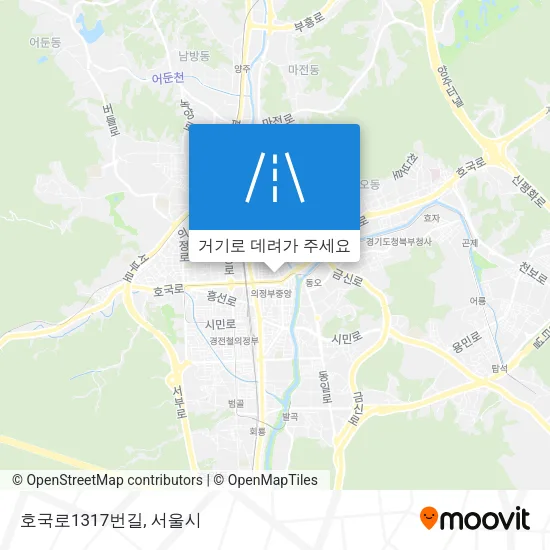 호국로1317번길 지도