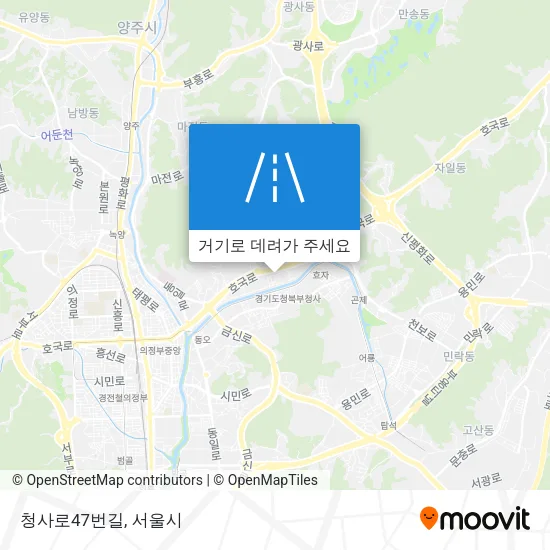 청사로47번길 지도