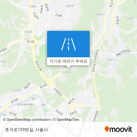 호국로123번길 지도