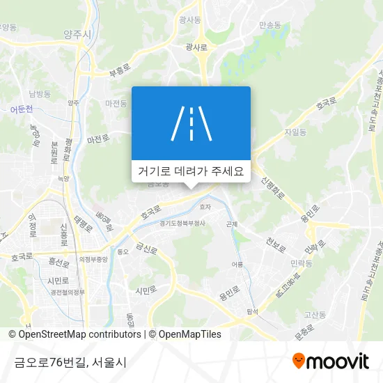 금오로76번길 지도
