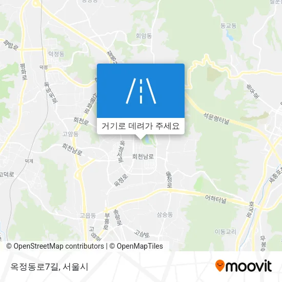 옥정동로7길 지도
