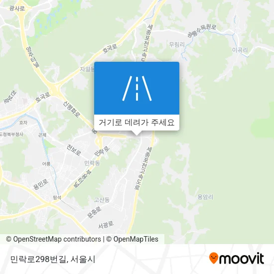 민락로298번길 지도