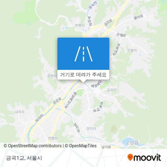 금곡1교 지도
