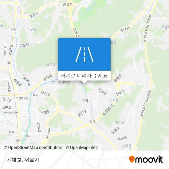 곤제교 지도