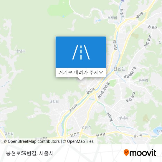 봉현로59번길 지도