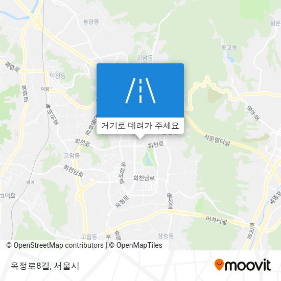 옥정로8길 지도