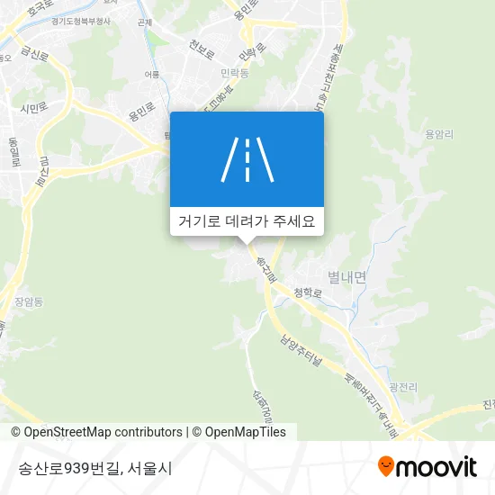 송산로939번길 지도