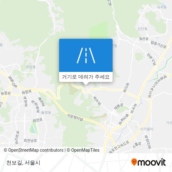 천보길 지도