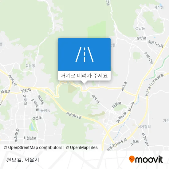천보길 지도