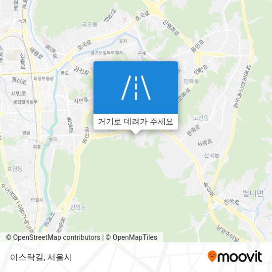 이스락길 지도