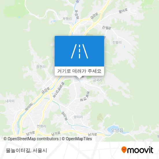 물놀이터길 지도