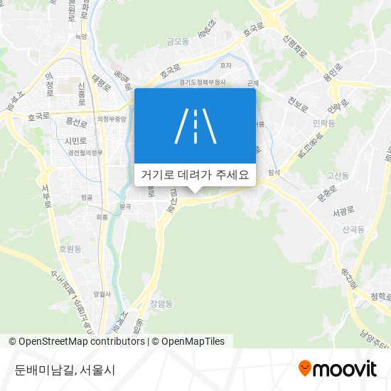 둔배미남길 지도