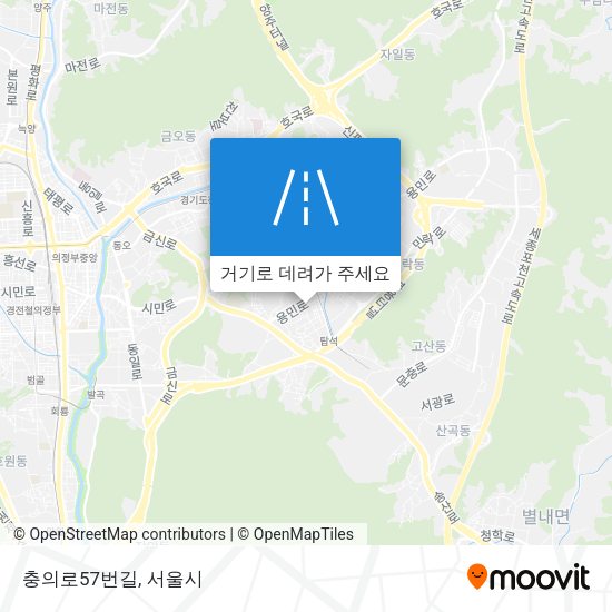 충의로57번길 지도
