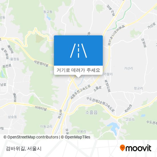 검바위길 지도