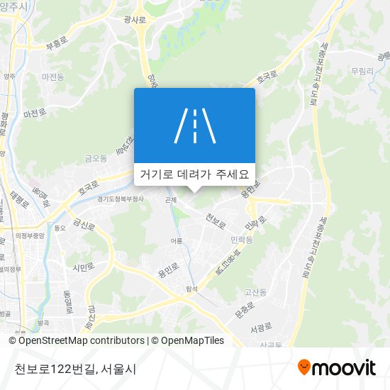 천보로122번길 지도