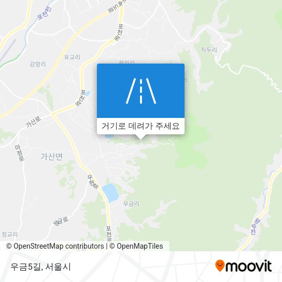 우금5길 지도