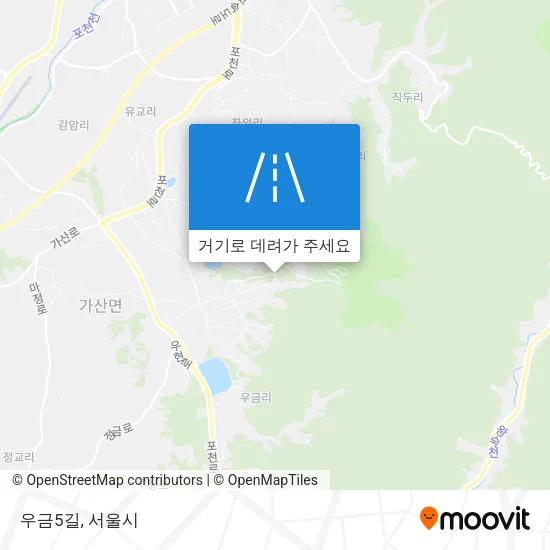 우금5길 지도