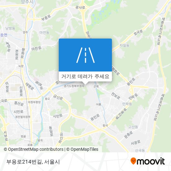 부용로214번길 지도