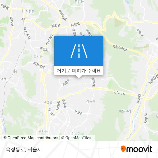 옥정동로 지도