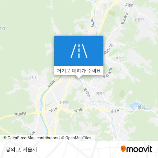 궁의교 지도