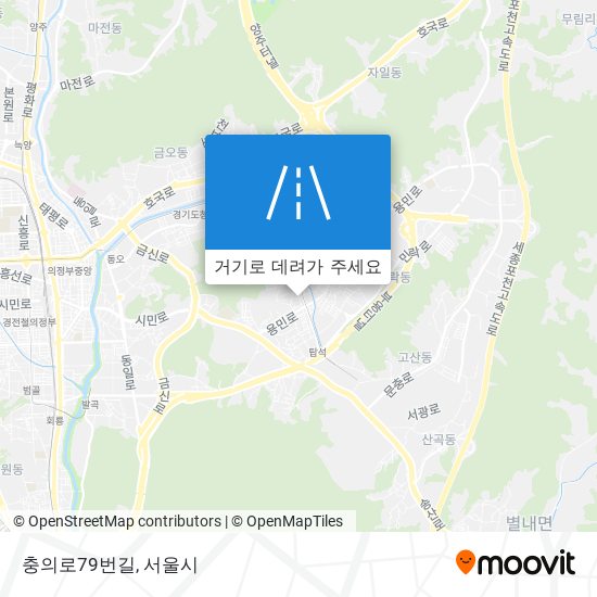 충의로79번길 지도