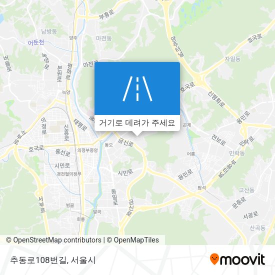 추동로108번길 지도