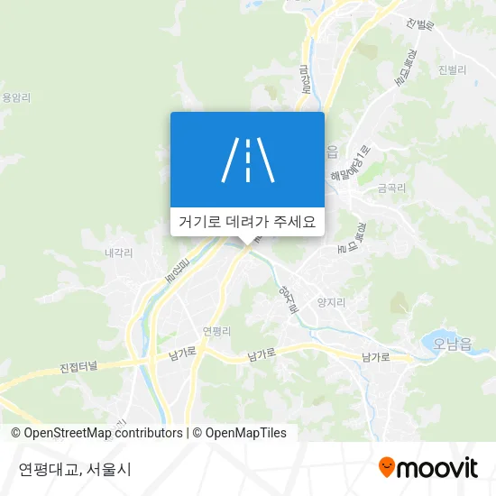 연평대교 지도