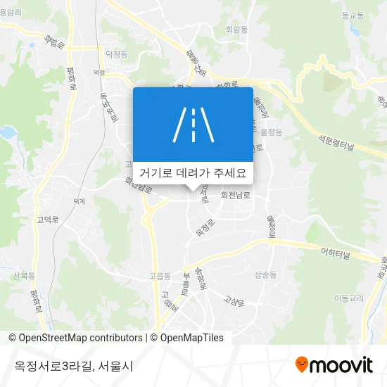 옥정서로3라길 지도