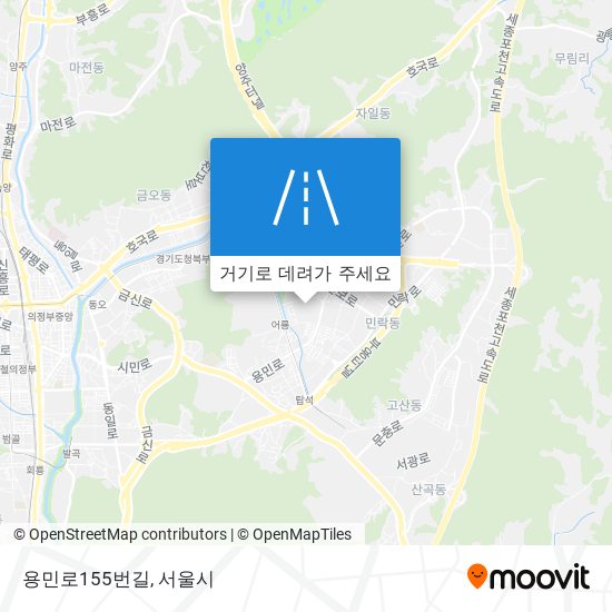 용민로155번길 지도