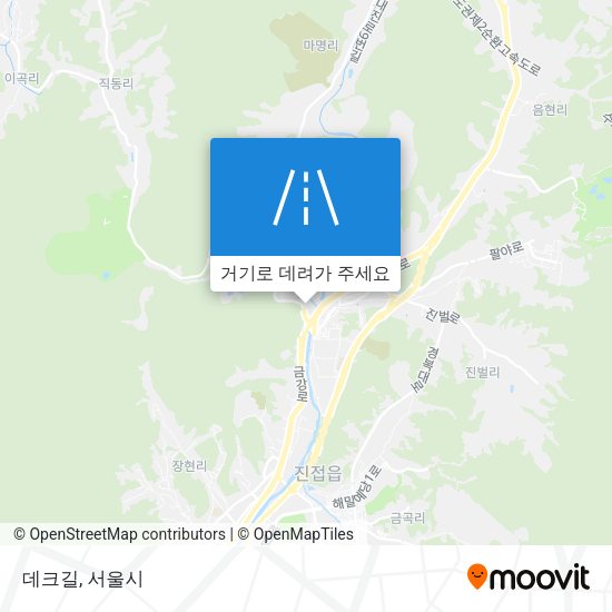 데크길 지도