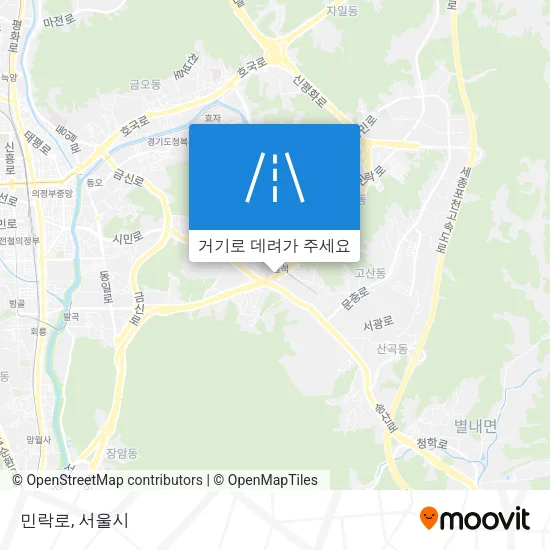 민락로 지도