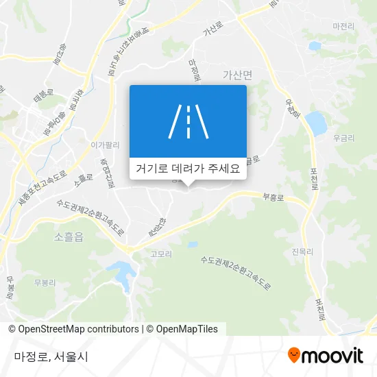 마정로 지도