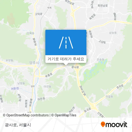 광사로 지도